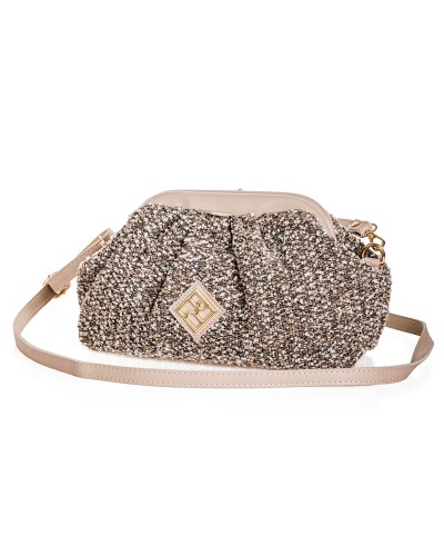 Τσάντα Clutch Sandra Loom Handwoven Medium