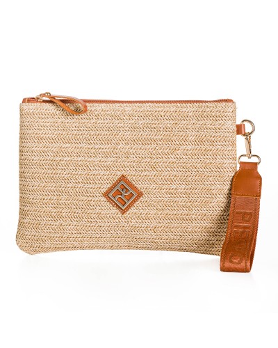 Τσάντα Χειρός Sybil Straw Natural