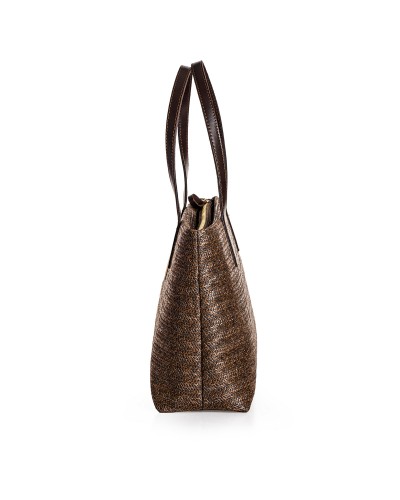 Τσάντα Ώμου Rhea Straw Brown