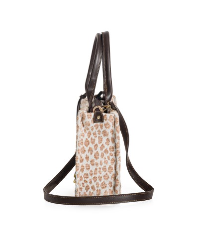 Τσάντα χειρός Zenobia Safari Fagioli