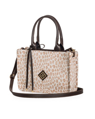 Τσάντα χειρός Zenobia Safari Fagioli