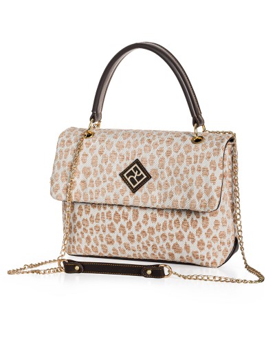 Τσάντα Ώμου Julia Safari Fagioli