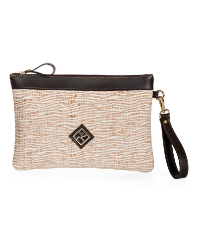 Tσάντα Clutch Juliana Safari Zebra