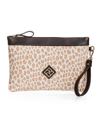 Tσάντα Clutch Juliana Safari Fagioli