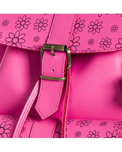 Τσάντα πλάτης Victoria Medium Fuchsia Bloom