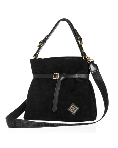 Τσάντα Ώμου Osiris Suede Black