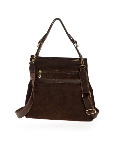 Tσάντα Ώμου Osiris Suede Brown