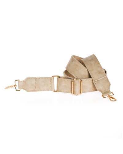 Τσάντα Μέσης Amica Suede Beige
