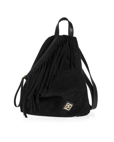 Τσάντα Σακίδιο Belig Suede Black