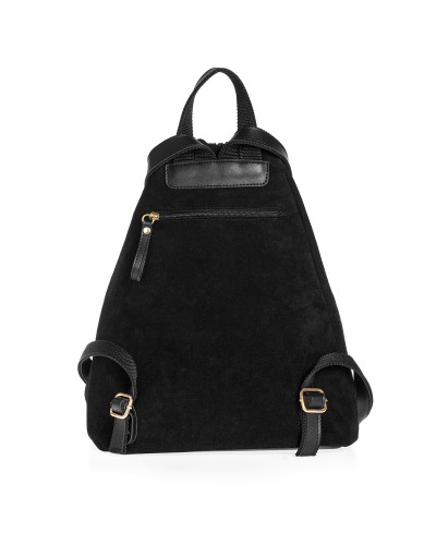 Τσάντα Σακίδιο Belig Suede Black